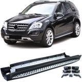 Treeplanken - voor Mercedes ML W164 2005-2011 - met antislipnoppen