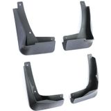 Spatlappen - voor VW Golf 8 vanaf 11/2019 - 4-delig - R-Line - zwart