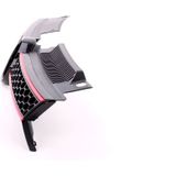 VW - Golf 6 GTI - Honingraat Grill - Zwart/Rood - Sportief Rooster