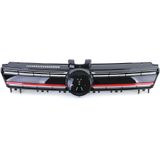 Auto grille - VW Golf 7 12-17 - Zwart Rood R Sport Look - Glanzend Zwart