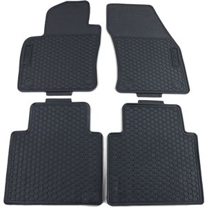 Rubberen vloermatten - VW Tiguan AD1 vanaf 16 - 4 delig - zwart