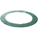 Trampoline rand 366 cm diameter - groene randafdekking - 25 cm breed