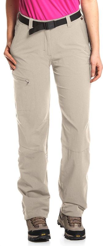 Maier Sports Dames Lulaka wandelbroek, grijs (Feather Gray 743), 34