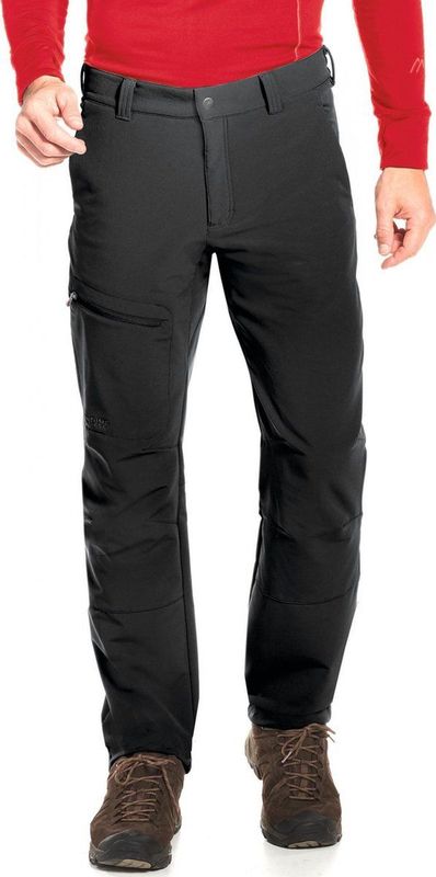 Maier Sports - Hermann - Outdoorbroek - Zwart - Stretch Dubbelweefsel, Dryprotec Technologie
