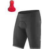 Heren - Fietsbroek - Rood - 65% Polyamide, 35% Elastaan