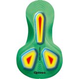 Gonso - Sitivo U W - Fietsonderbroek - Zwart/Groen - Materiaal met Sitivo Green Zitkussen