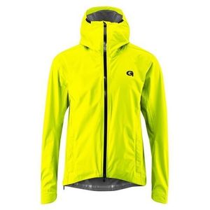 Gonso - Save Jacket Trail - Regenjas - Geel - Waterdicht - Capuchon