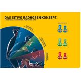 Dames - Racefietsbroek - Blauw - 65% Polyamide 35% Elastaan