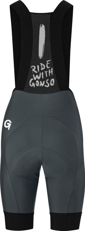 Gonso - SQlab Go - Fietsbroek - Grijs/Zwart - Hoofdmateriaal: 80% Polyamide, 20% Elastaan