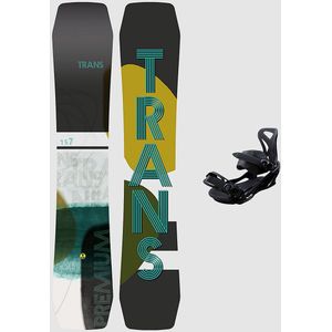 TRANS Premium 147 + Team Pro M Black 2023 Snowboard set