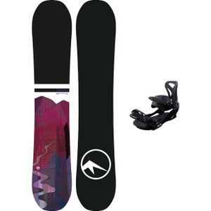 TRANS FR 157MW + Team Pro L Black 2023 Snowboard set