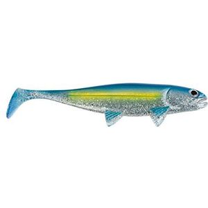 Cebbra The Fish Blue Shad, set van rubberen aas, 10 cm