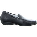 Waldlaufer - Instappers - Zwart - Leer - Wijdte H