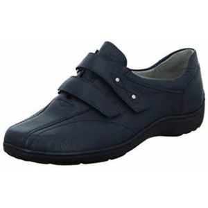 Waldläufer - 496301 - Klittenbandschoenen - Ocean - Leer