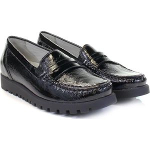 Waldlaufer - 549002 H-Hegli - Instappers - Zwart - Lac - Rubber Zool