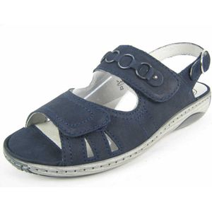 Waldläufer Heliett sandalen voor dames, donkerblauw, 41 1/3 EU