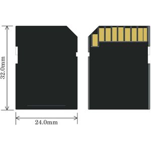 Wago 758-879/000-001 2GB SD NAND flash-geheugen (2 GB, SD, NAND, 20 MB/s, zwart)