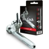 Mr Cock - Extreme Line - Fucking Deep - Penisplug - RVS - Zilver - 9.5cm