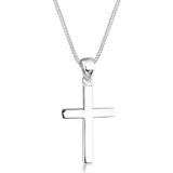 Elli - Halsketting Dames - Kruis Symbool - 925 Sterling Zilver