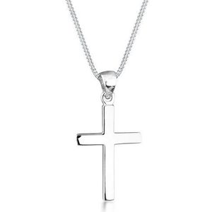 Elli - Halsketting Dames - Kruis Symbool - 925 Sterling Zilver