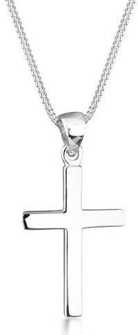 Elli - Halsketting Dames - Kruis Symbool - 925 Sterling Zilver