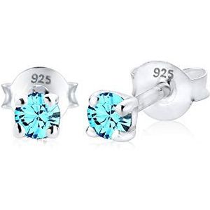 Elli dames 925 Sterling Silber Zilver kristal