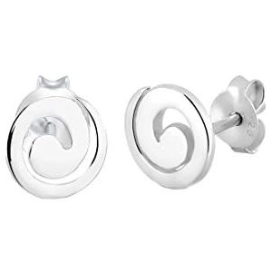 Elli - Spirale Geo Basic - Oorbellen - 925 Sterling Zilver
