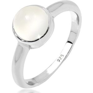 Elli - Ring Dames - Zilver - Maansteen - 925 Sterling Zilver