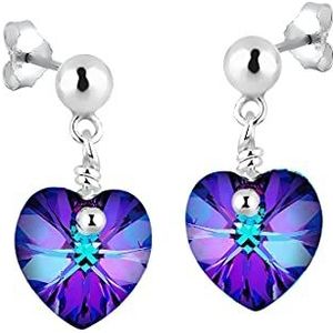 Elli - Oorbellen - Sterling Zilver - Kristal