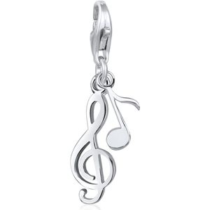 Elli Dames Bedel Dames Hanger Muzieknoot in 925 Sterling Zilver