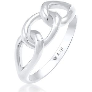 Elli - Elli Ring Knoten Symbol Chain Look 925 Silber Ringe 1 ct Damen (39.99 € / 1 ct)