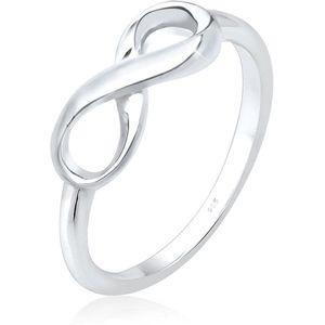 Elli Damesring, 925 Sterling Zilver, Infinity Symbool, Zonder Steen