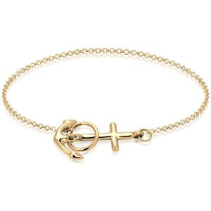 Elli - Anker Kreuz 925 Sterling Silber Armbänder & Armreife 1 ct Damen (49.99 € / 1 ct)