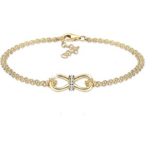 Elli - Infinity Endlos Kristalle 925 Silber Armbänder & Armreife 1 ct Damen (69.99 € / 1 ct)