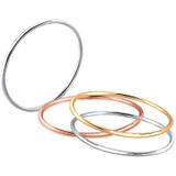 Elli - Ring Set - Driekleurig - 925 Sterling Zilver - Facetgeslepen