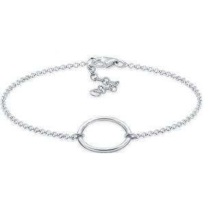 Elli Dames Armband Damescirkel in 925 Sterling Zilver
