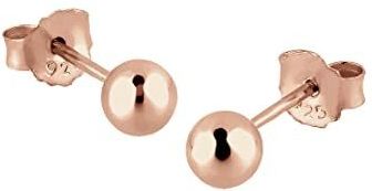 Elli - Oorbellen - 925 Sterling Zilver - Geo Trend Basic Minimal - Facetgeslepen