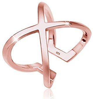 Elli - Basic Blogger Statement - Damesring - 925 Sterling Zilver - Facetgeslepen