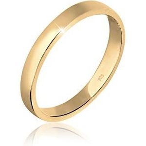 Elli Dames Ring Dames Verloving Eenvoudig Elegant in 925 Sterling Zilver