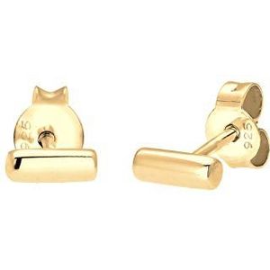 Elli - Studs Stab Basic Geo - Oorstekers - Zilver 925 - Fijn Filigraan