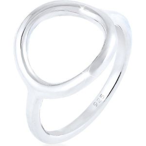 Elli - Kreis Rund Geo Statement 925 Sterling Silber Ringe 1 ct Damen (50.99 € / 1 ct)