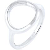 Elli - Kreis Rund Geo Statement 925 Sterling Silber Ringe 1 ct Damen (59.99 € / 1 ct)