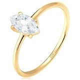 Elli Ring Elli Ringen Marquise zirconia minimalistisch 925 zilver