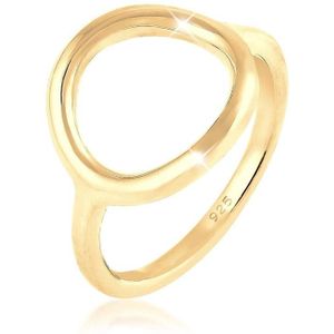 Elli - Kreis Rund Geo Statement 925 Sterling Silber Ringe 1 ct Damen (59.49 € / 1 ct)
