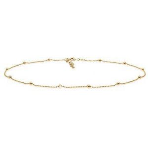 Elli Ketting - Choker Bal Geo Basic - 925 verguld zilver
