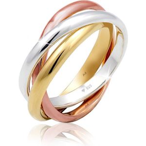 Ring - Zilver - 925 Sterling Zilver - Drie Verstrengelde Ringen