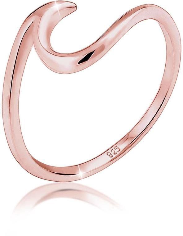 Ring - Golvend - 925 Sterling Zilver - Handgemaakt - Hoogglans Gepolijst