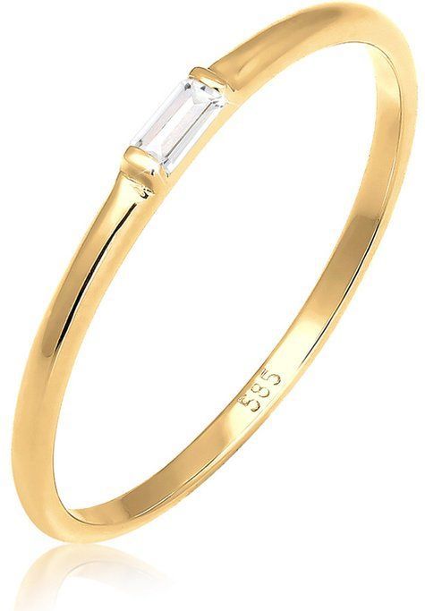 Verlovingsring - Geelgoud - Topaas - Handgemaakt