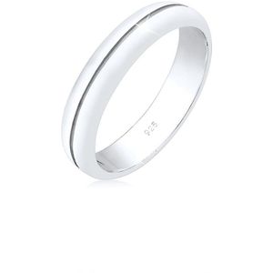Elli Premium damestrouwring 925 sterling zilver 0611220317, 56 EU, Sterling zilver, Geen edelsteen