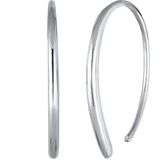 Elli Paar Creolen Creole Geo Basic Trend 925 Silber, Geo